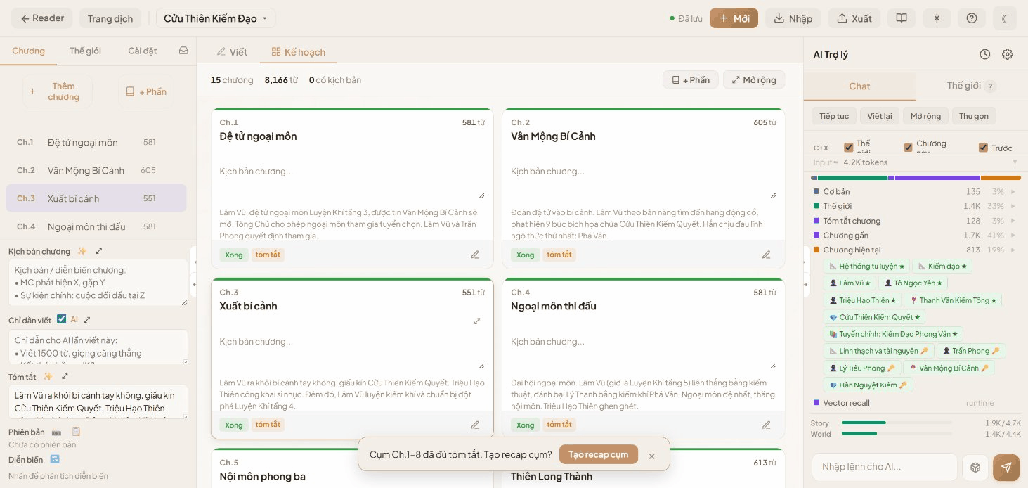 Plan View - Tổng quan chương